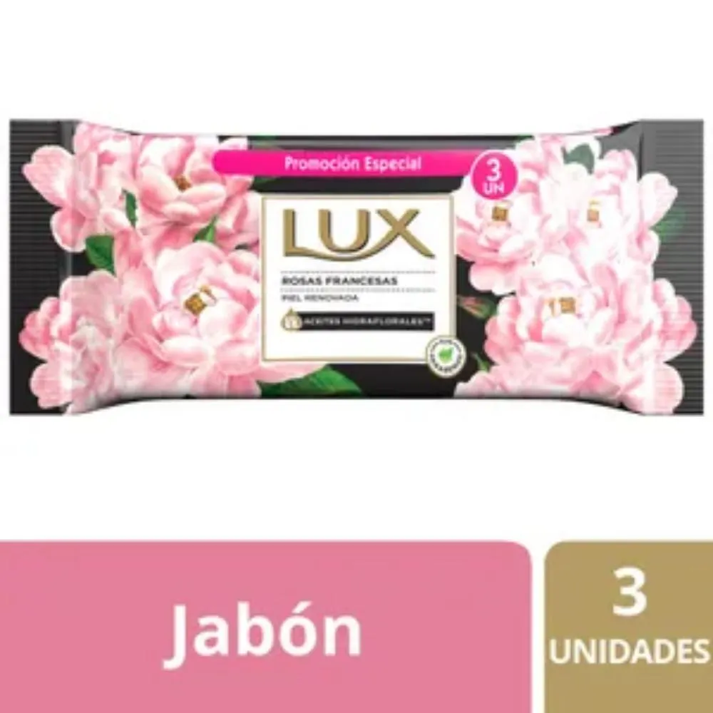 JABON LUX ROSA FRANCESA 375gr