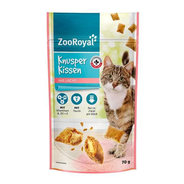 ZooRoyal Knusperkissen Lachs