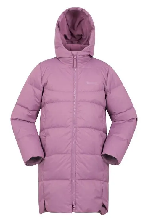 Kids Long Line RDS Down Jacket