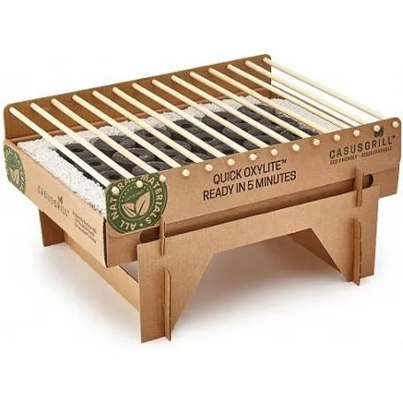 CASUSGRILL - BARBECUE USA E GETTA PORTATILE ECOLOGICO