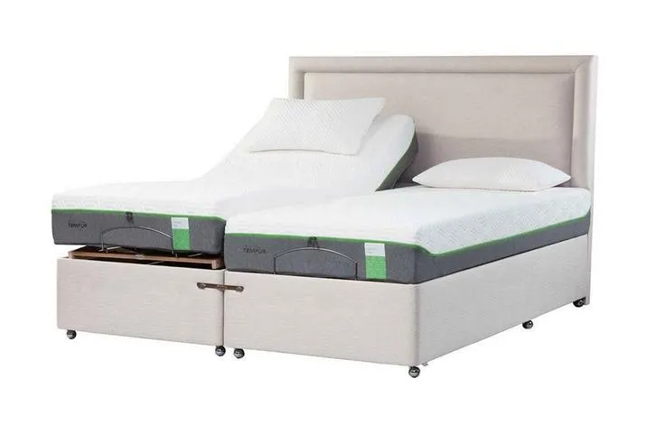 TEMPUR® Moulton Adjustable Massage Divan (Long Single)