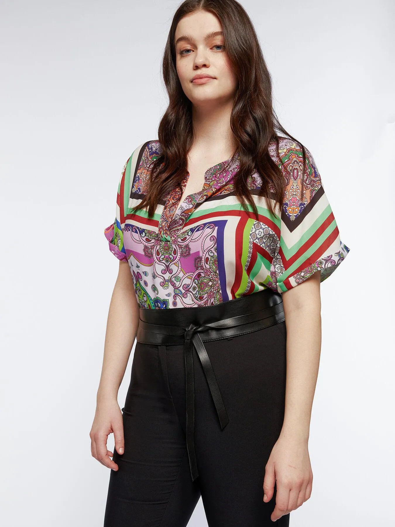 Cinturón de piel sintética