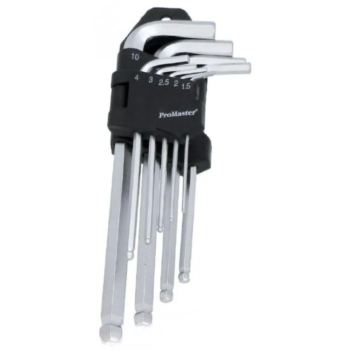 Pitkä kuusioavainsarja 9-osainen