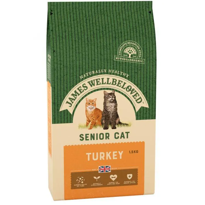 James Wellbeloved Senior Turkey & Rice 1.5kg