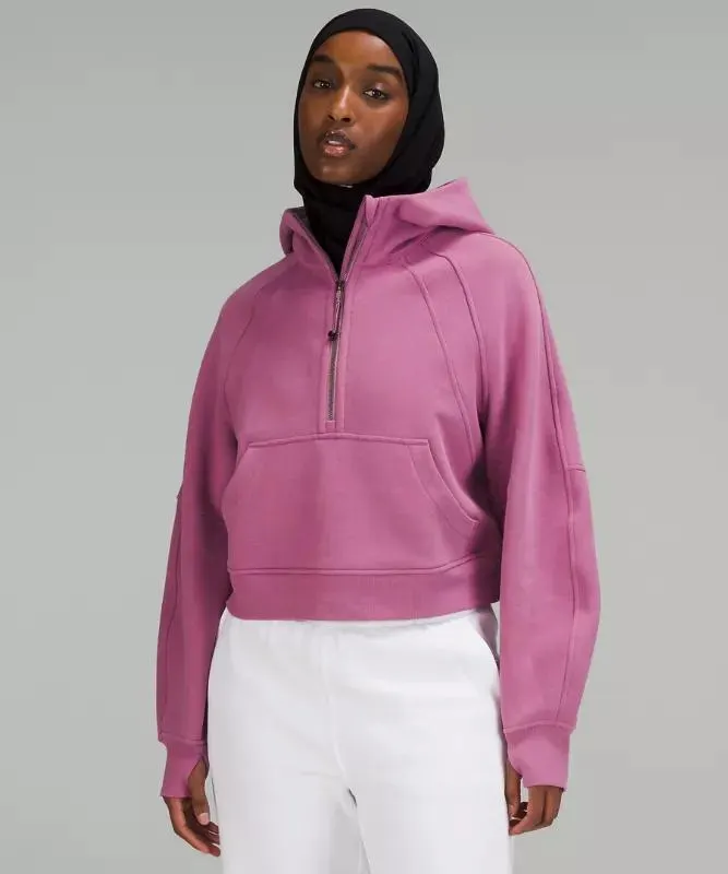 Scuba Oversized Half-Zip Hoodie