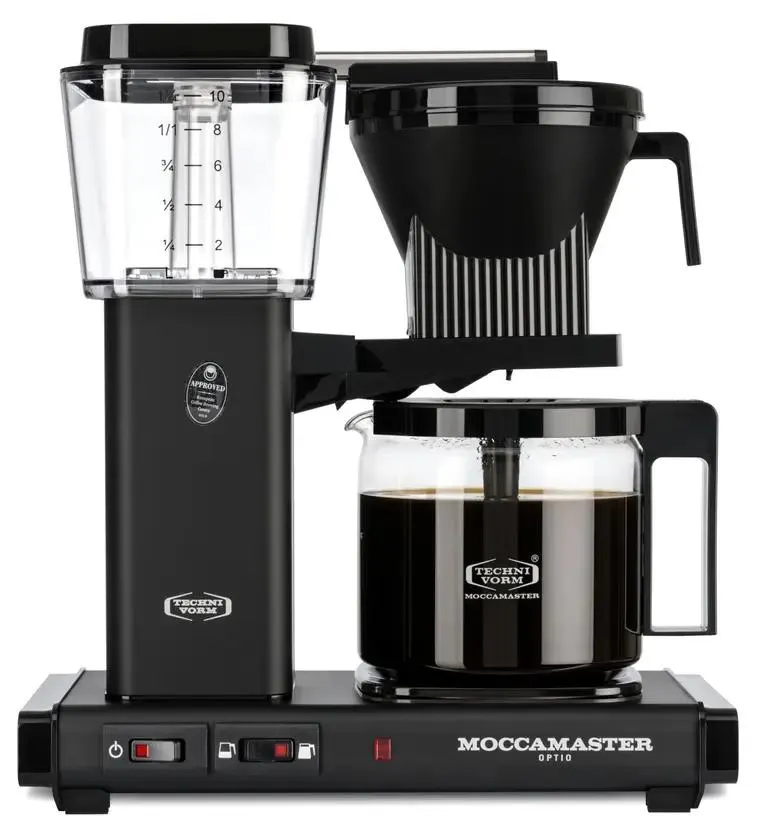 Moccamaster Optio suodatinkahvinkeitin Matt Black