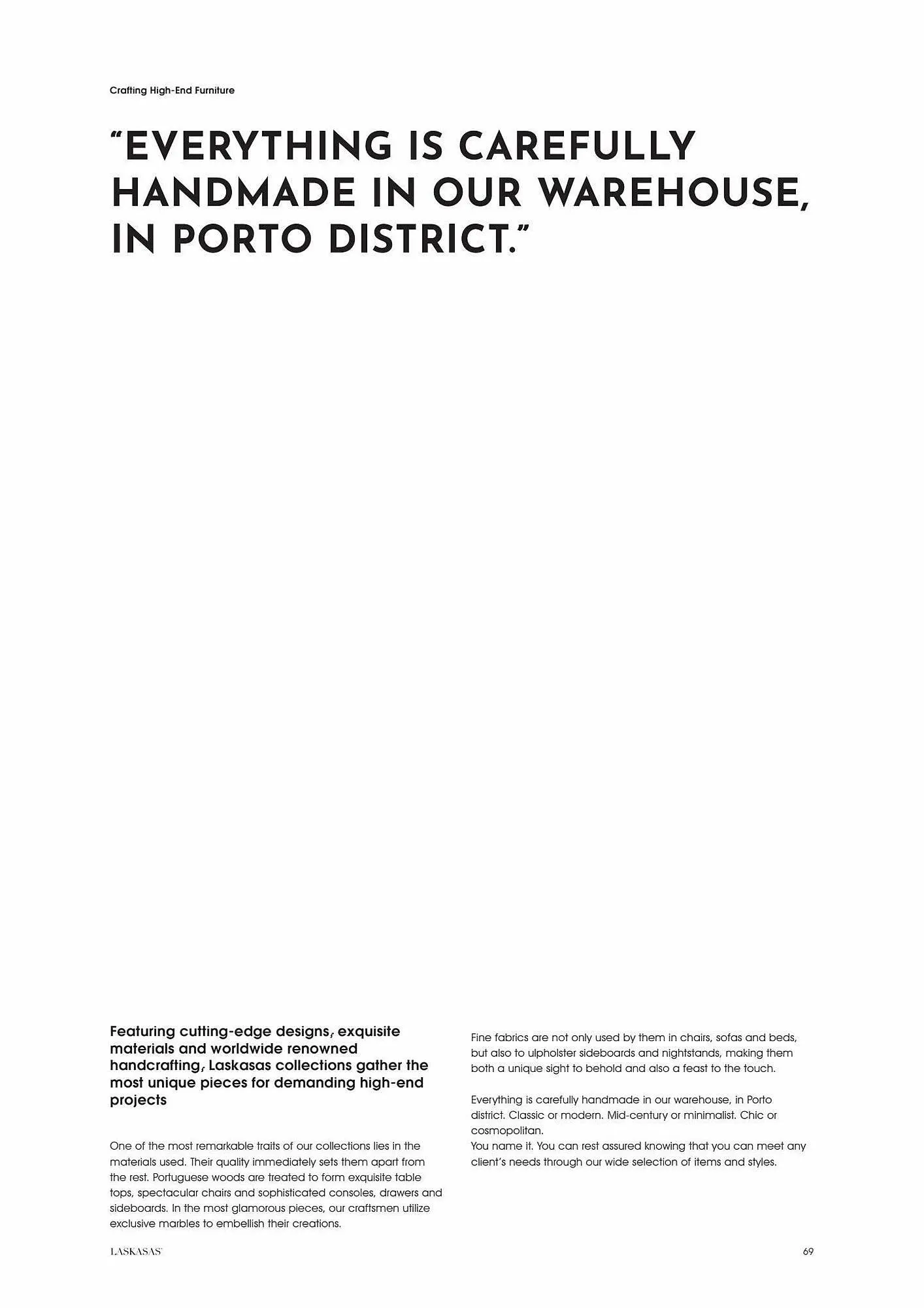 Folheto Folheto Laskasas Interiores de 30 de março até 31 de outubro 2023 - Pagina 69