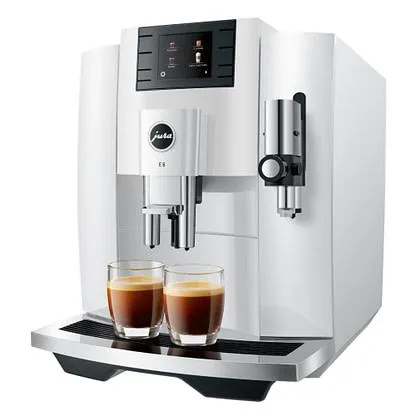 Jura E8 PIANO WHITE Freestanding Fully Automatic Coffee Machine – WHITE