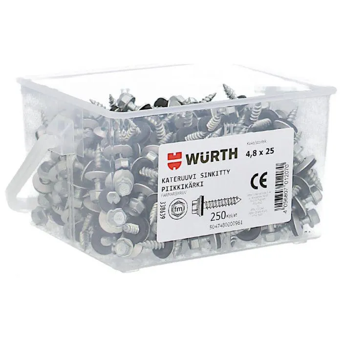 Kateruuvi zn 4,8x25