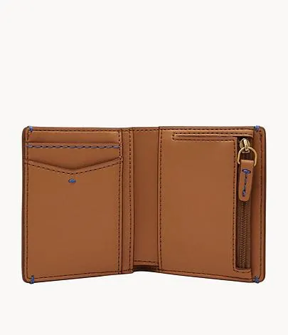 Cartera plegable Joshua de piel de cactus