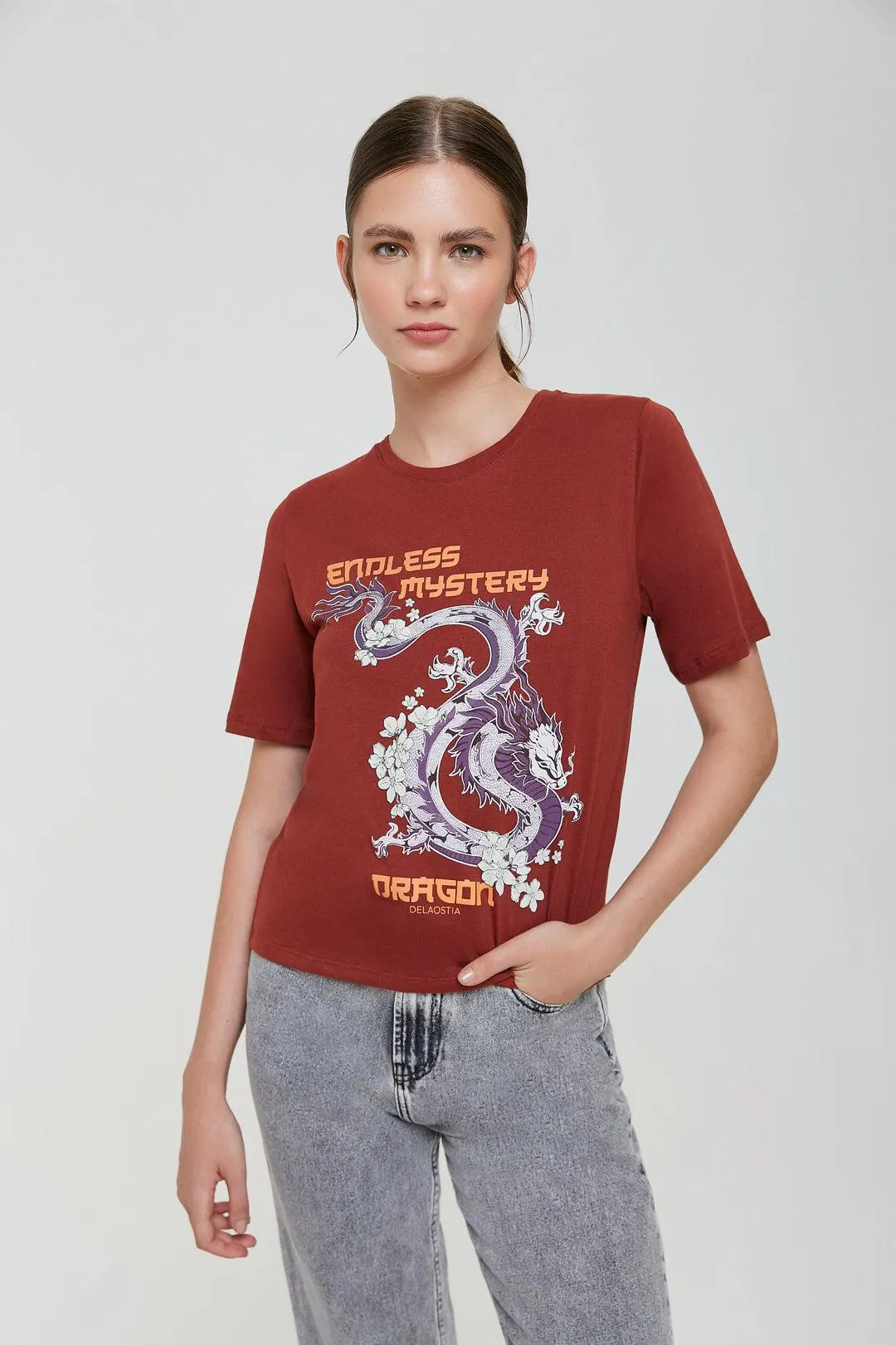 Remera Endless Mystery - Chocolate