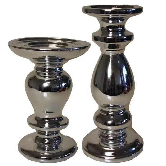 Dolomite – Kerzenständer (silber)