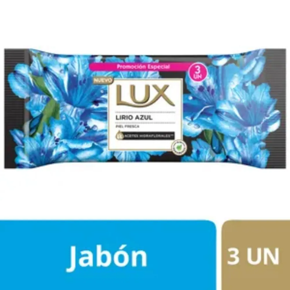JABON LUX LIRIO AZUL 375gr