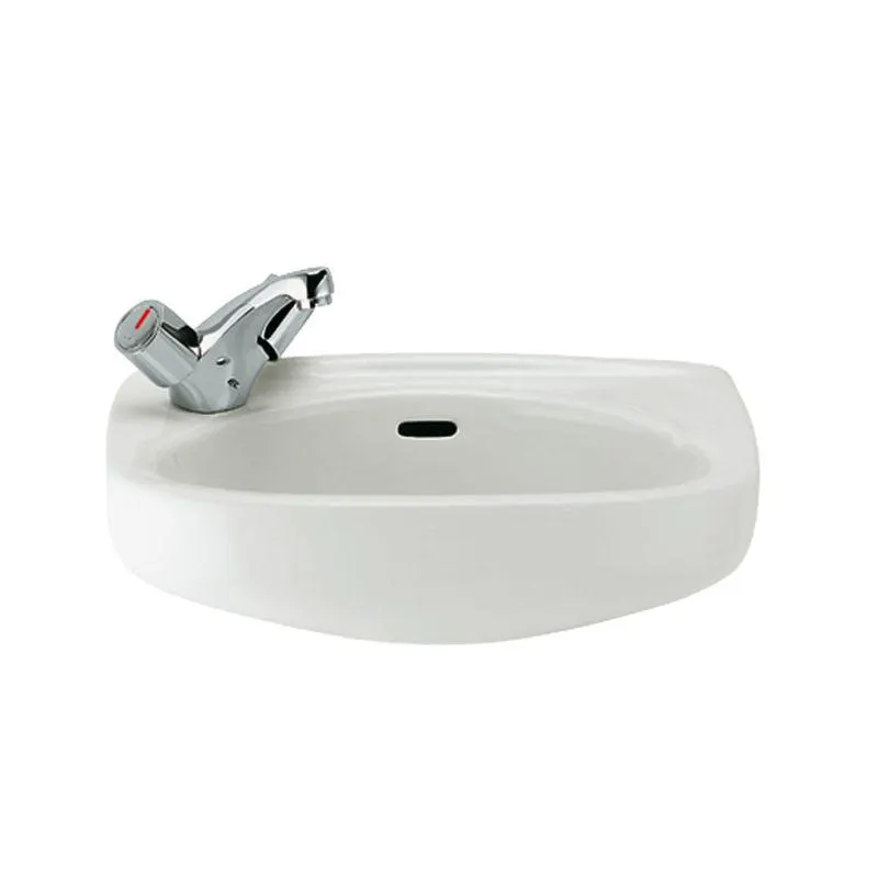 Lavamanos Mural Ovalado Ibis Blanco 440x310x180 mm