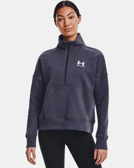 Women's UA Rival Fleece ½ Zip