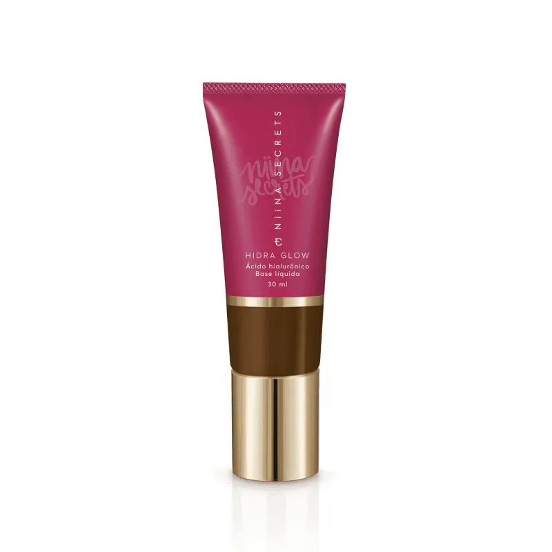 Base Líquida Niina Secrets Hidra Glow Cor 95 30ml