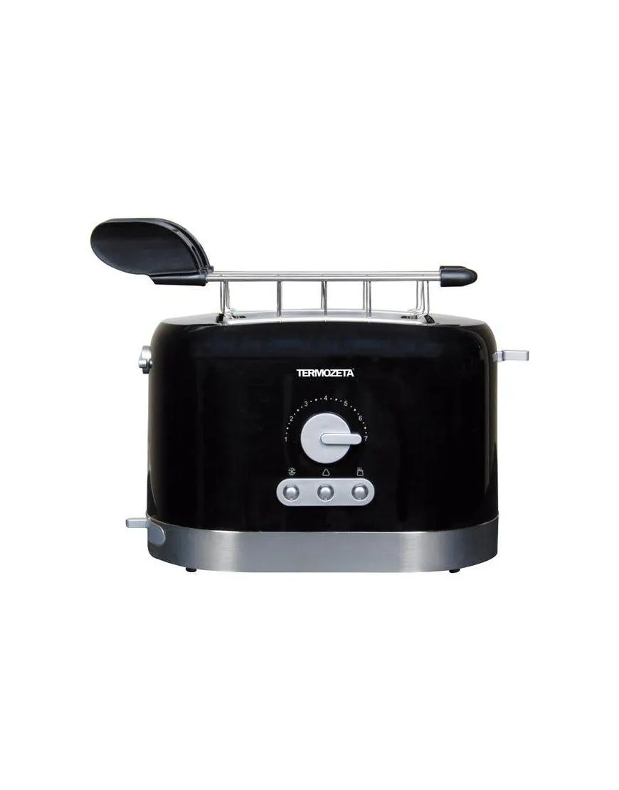 Termozeta Tostapane Black Inox 76034