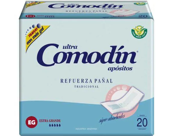Refuerza Pañal Comodin Clasicos Unisex Xg Megapack