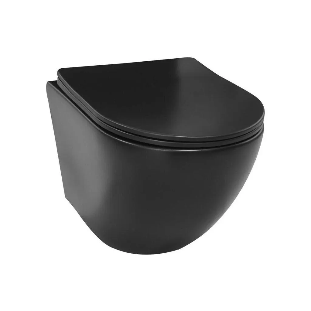 Seinälle asennettava wc-istuin Alice Lavita hitaasti sulkeutuvalla kannella