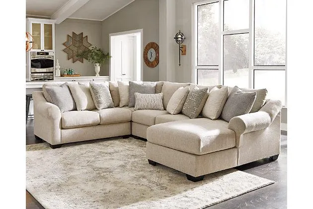 Carnaby 4 Piece Sectional with Chaise