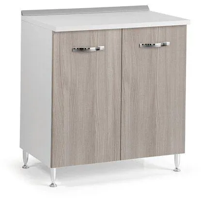 Base cucina 80 cm 2 ante olmo