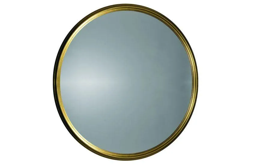 Classic Round Mirror Large Gold