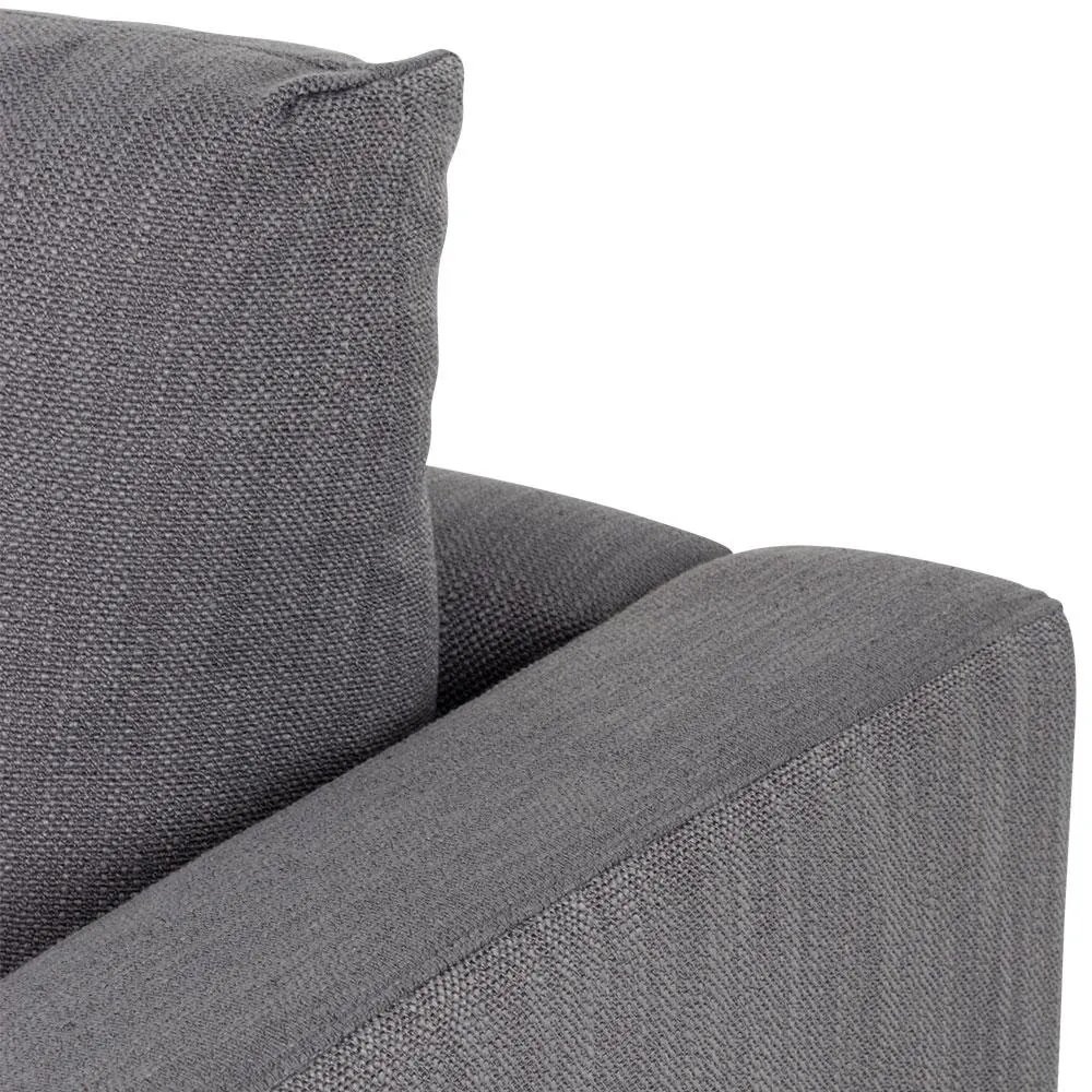 Oakley 3 Seater Sofa, Grey