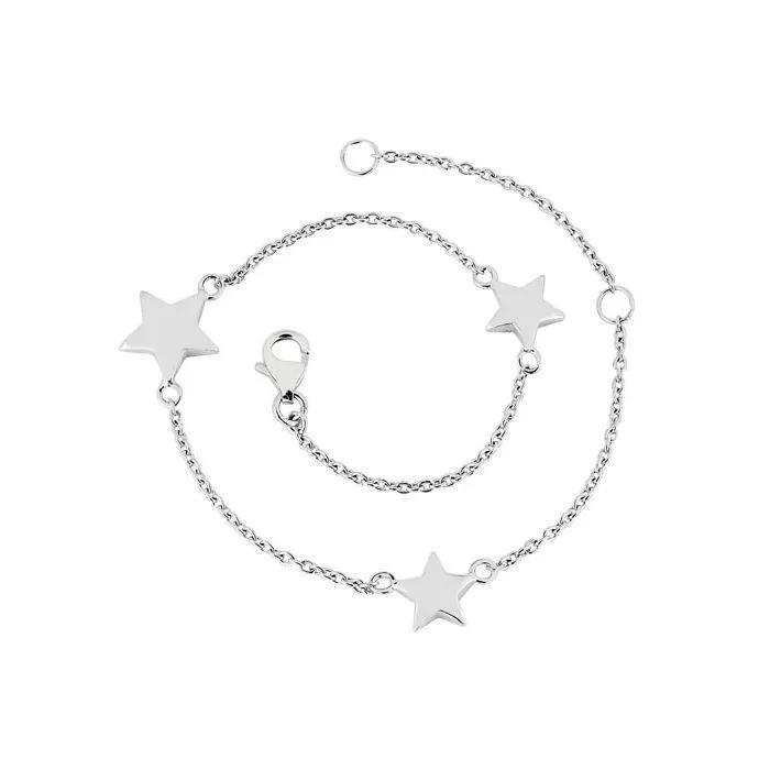 Toive Klassikot Tähdet hopearanneketju/koru SPB05358-00
