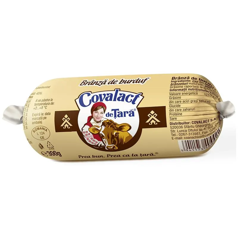 Branza de burduf Covalact, 300 g
