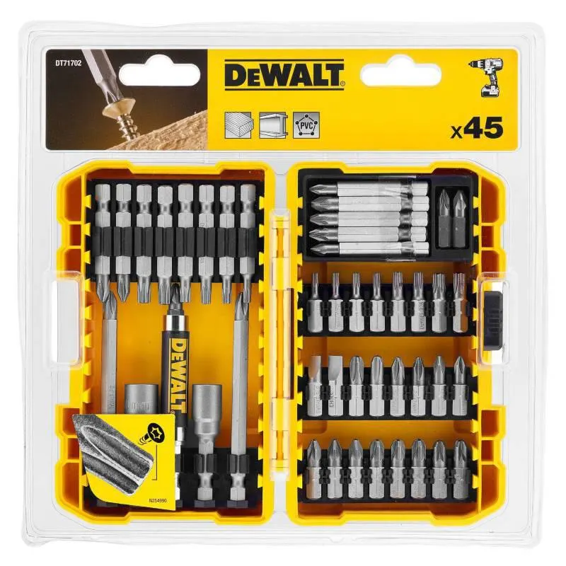 Juego De 45 Piezas De Atornillador