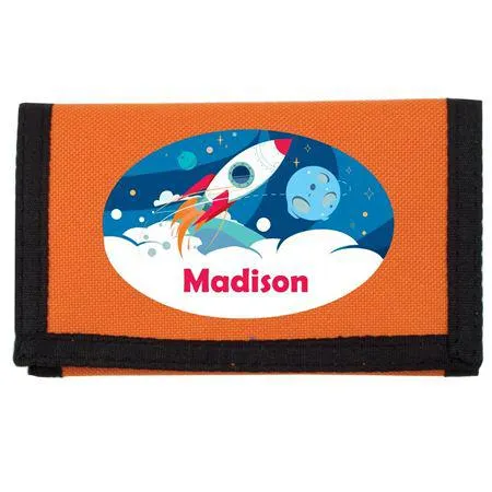 Space Adventure Personalised Wallet