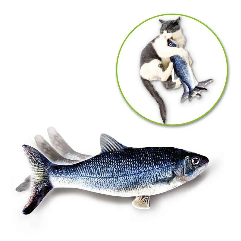 JUGUETE PARA GATOS FLIPPITY FISH CAT TOY