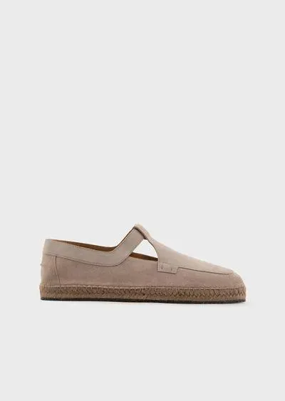 Suede espadrilles