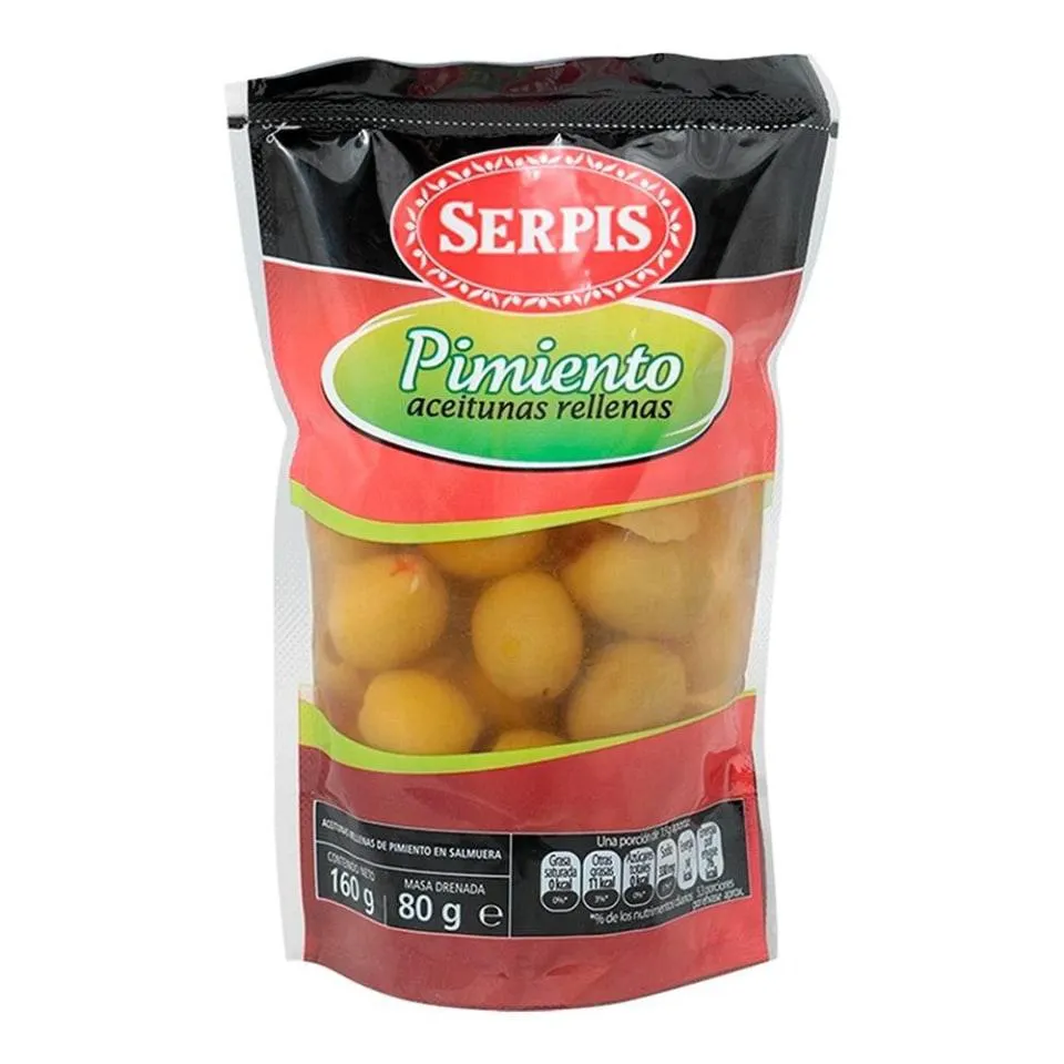 Aceitunas Serpis rellenas de pimiento 160 g