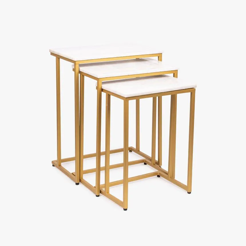 Mesa de apoio (conjunto 3) 45x30x60 cm AGRA