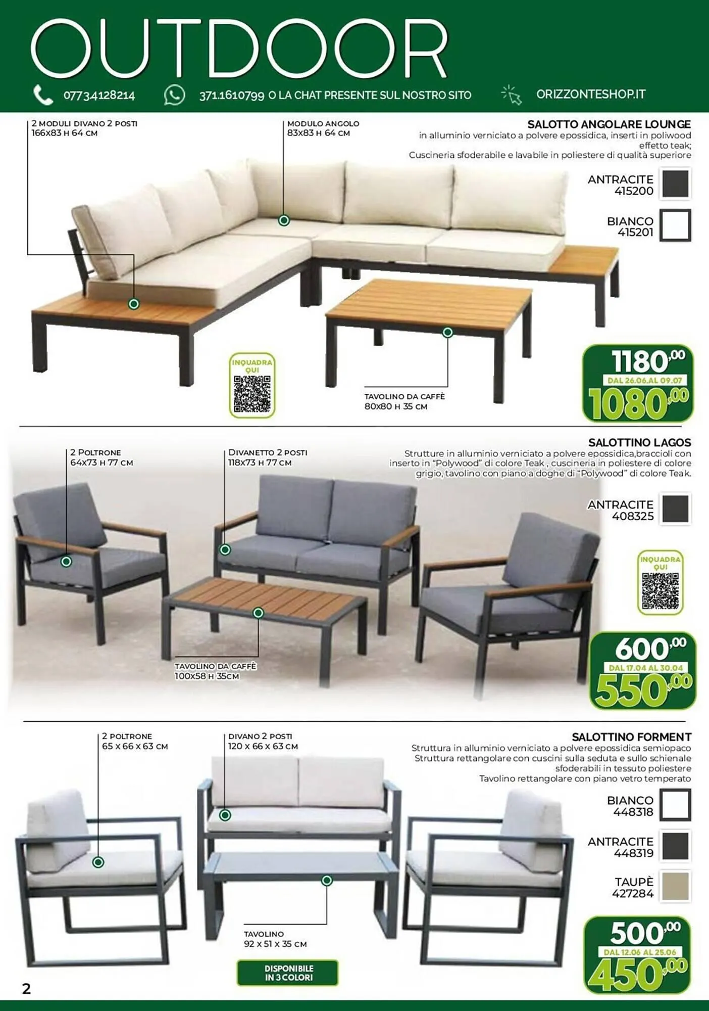 Volantino Orizzonte da 11 aprile a 1 ottobre di 2023 - Pagina del volantino 2