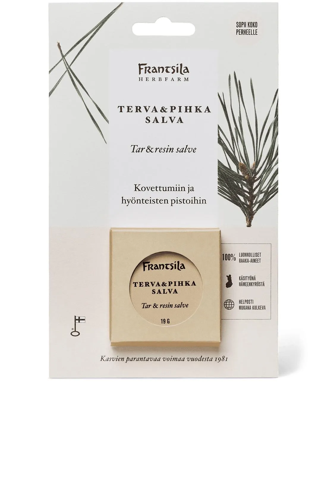 Terva & Pihkasalva, 19 g