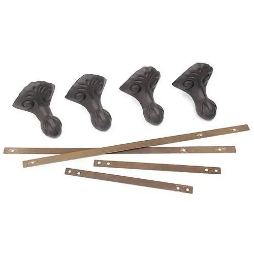 Strom Living Replacement Clawfoot Tub Cradle Kit with Queen Anne Legs