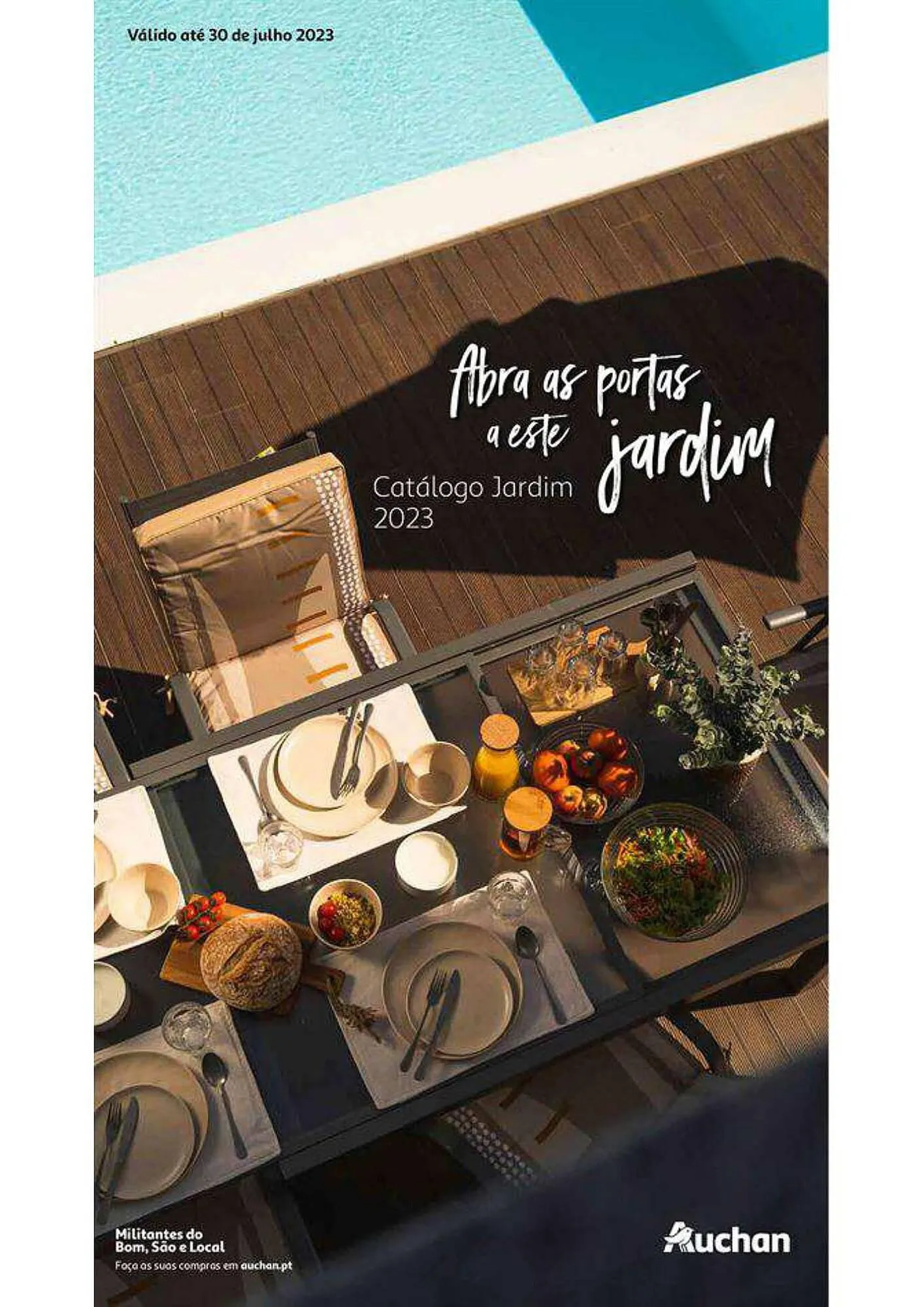 Folheto Folheto Auchan de 10 de maio até 30 de julho 2023 - Pagina 1