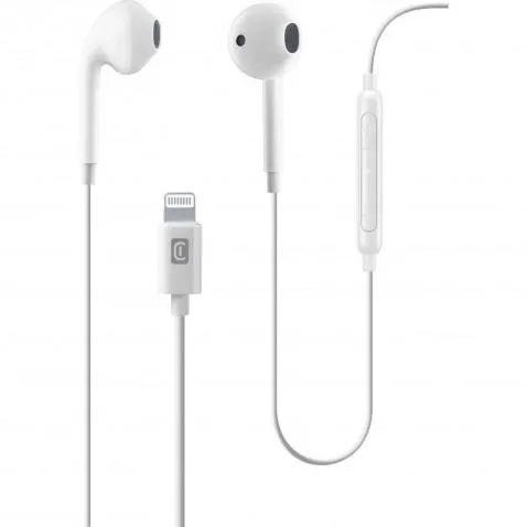 Cellularline Pod Headset EAGLE, weiß für Apple Lightning