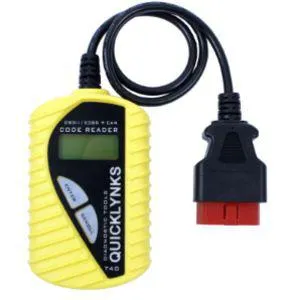 Quicklynks T40 OBD testeri, Geneeriset Moottorikoodit USA 96> EU