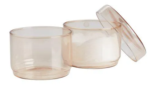 Storage glass GRUMS D8xH10cm set of 2