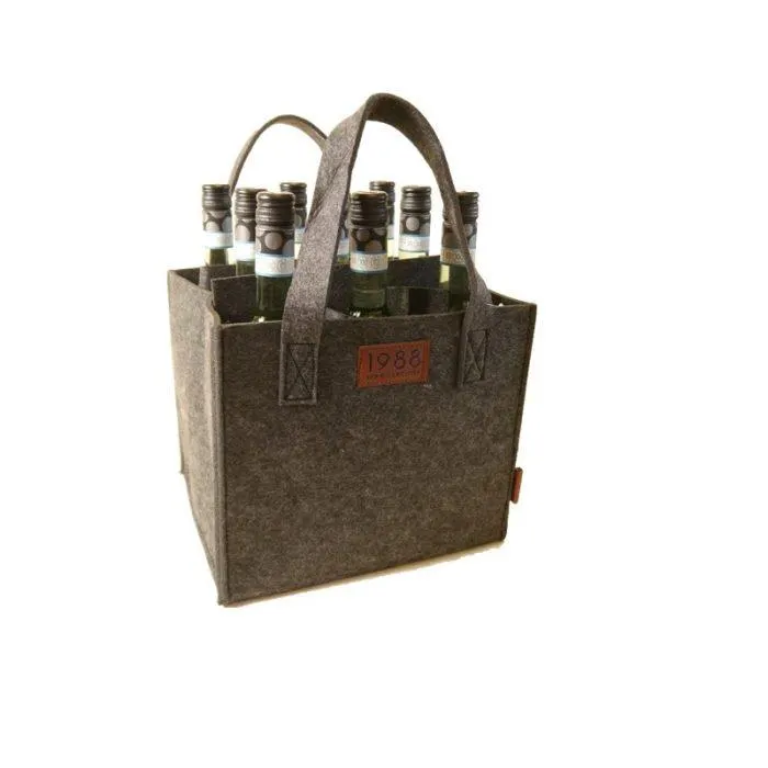 Flaschentasche aus Filz