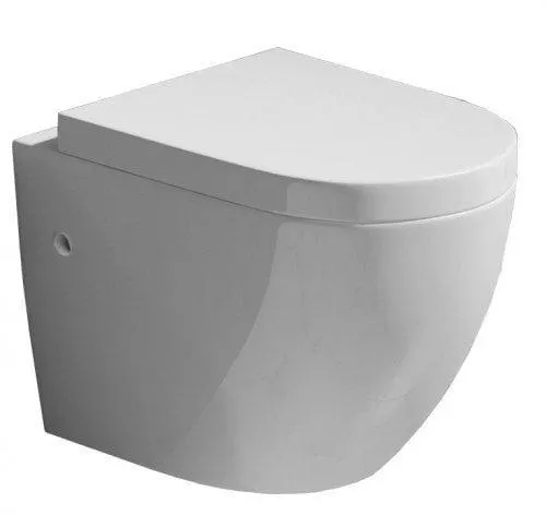 Mexen Lena -WC-istuin, pehmeästi sulkeutuva, valkoinen