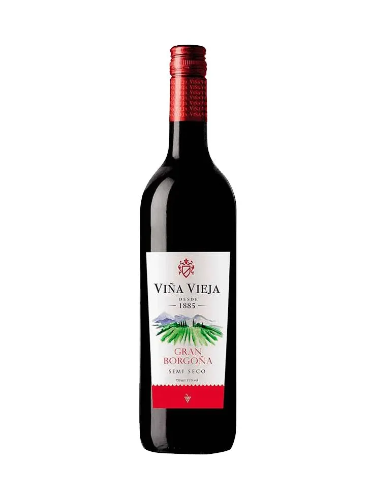VINO VIÑA VIEJA BORGOÑA 750ML