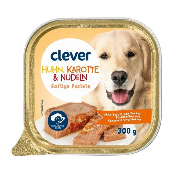 Clever Saftige Pastete mit Huhn, Karotte & Nudeln