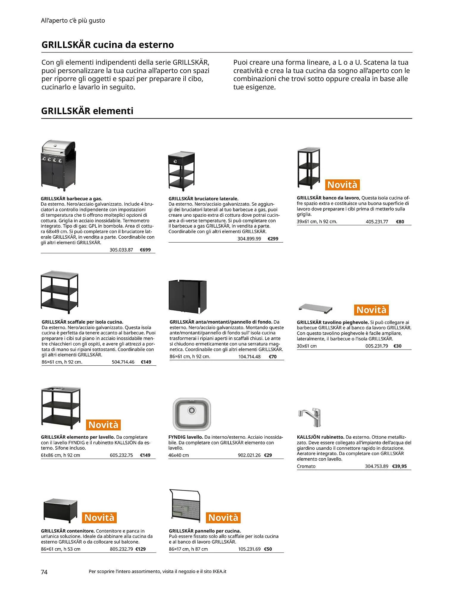 Volantino IKEA da 10 marzo a 30 settembre di 2023 - Pagina del volantino 74