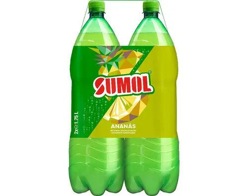 refrigerante sumol com gás ananás 2x1.75l