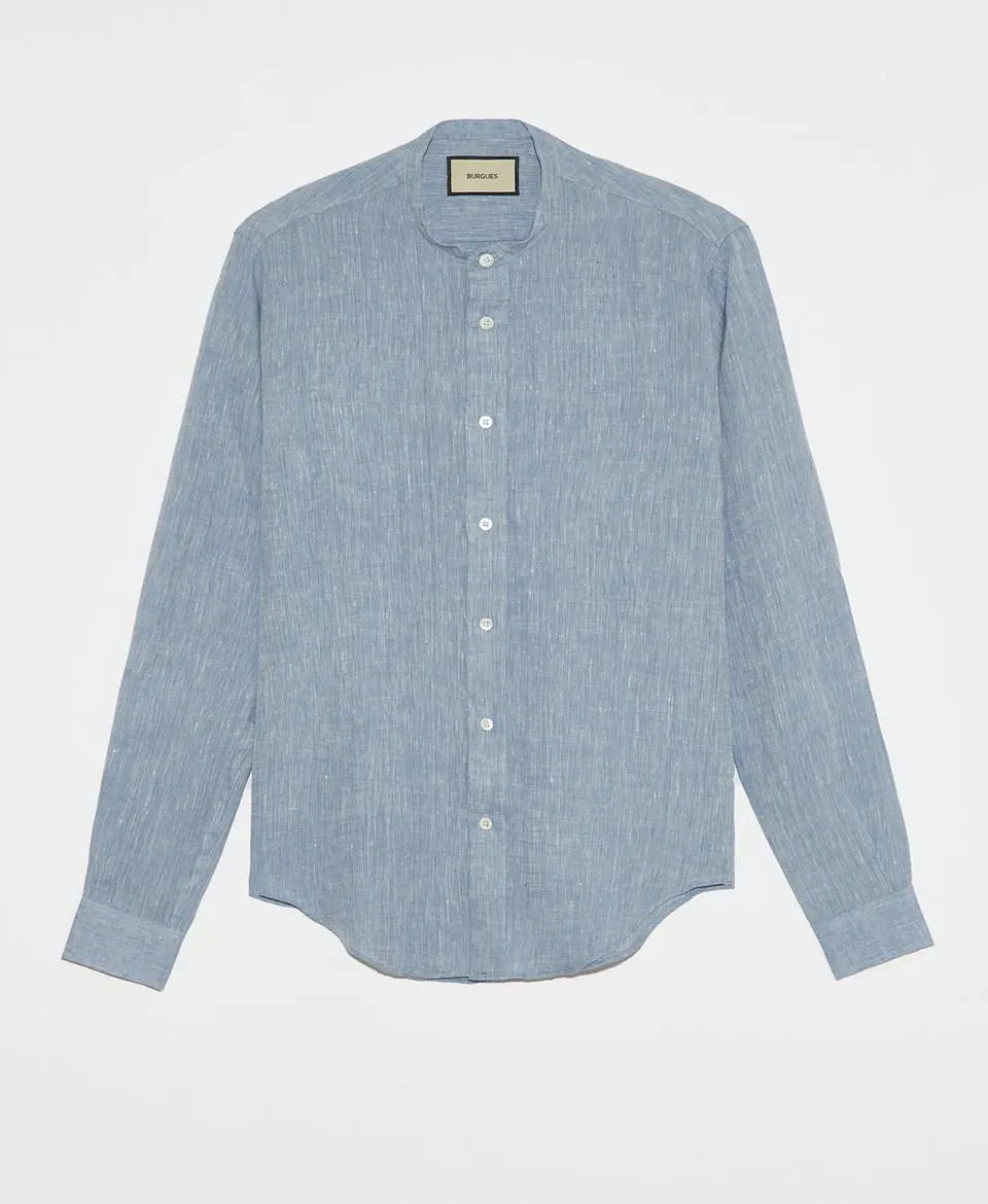 Camisa Thai Puro Lino