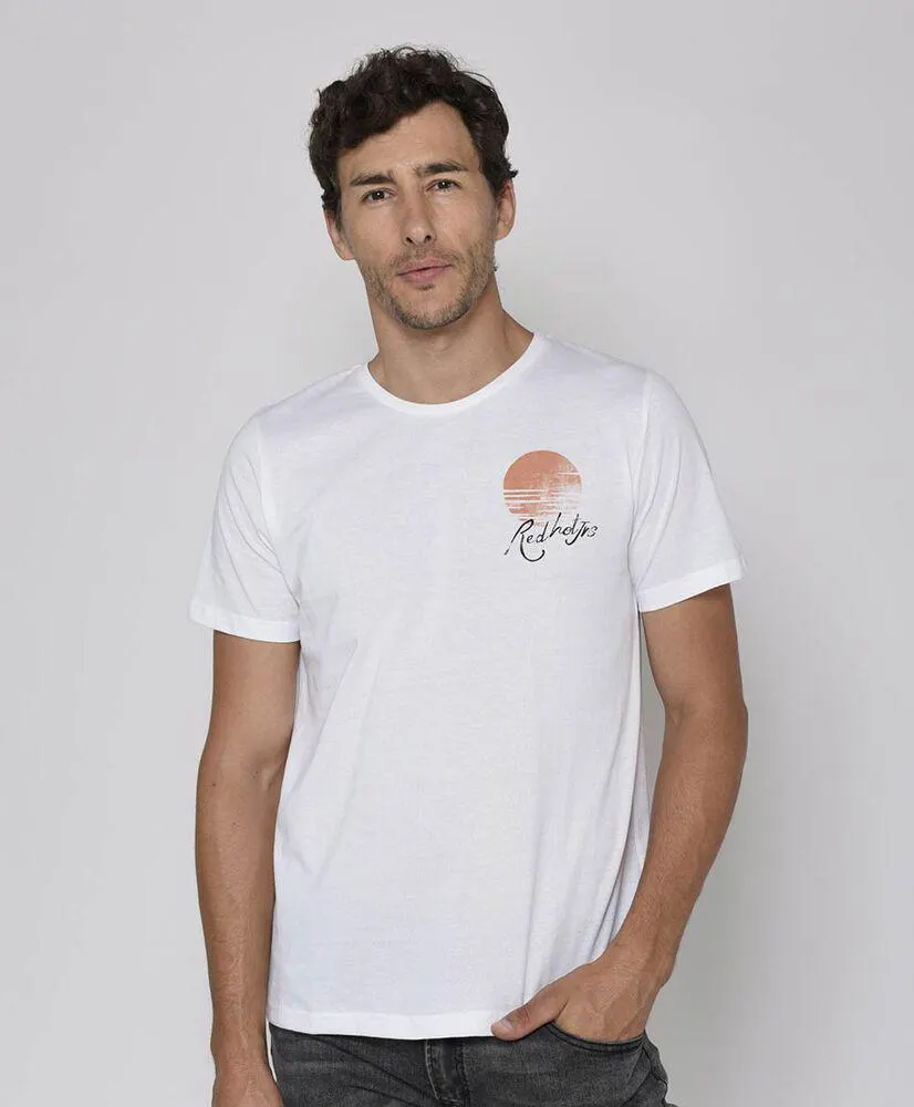 Polera hombre tigre en espalda